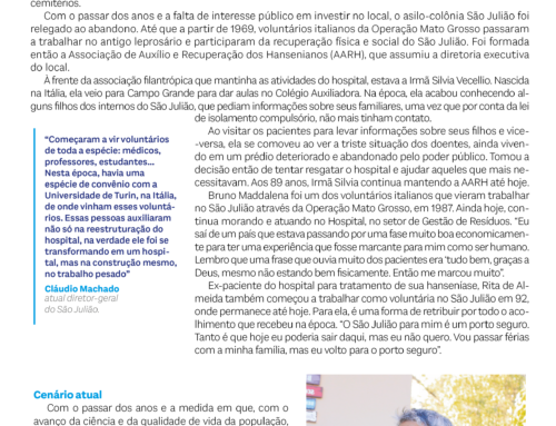 Hospital São Julião completa 80 anos de história de solidariedade e respeito à vida