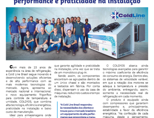 Lançamento para linha agro, Cold 10S une alta performance e praticidade na instalação